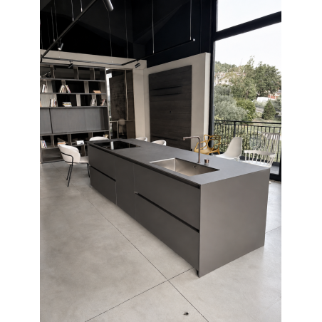 Modulnova - MH6 Super Matt Cucina + Zona Living