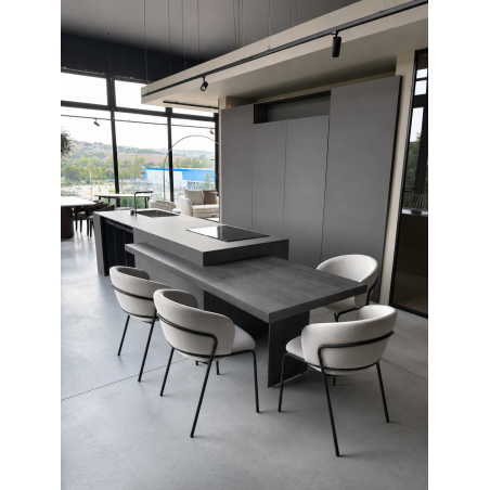 Modulnova - MH6 Super Matt Cucina + Zona Living