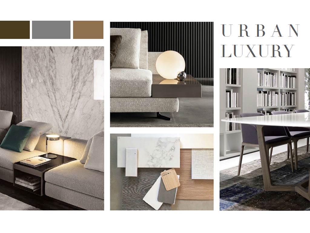 colori, materiali e finiture - progettazione interni